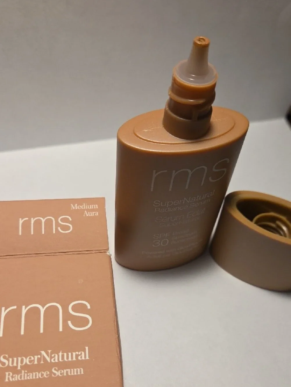 NIB RMS SuperNatural Radiance Serum SPF 30 - Medium Aura