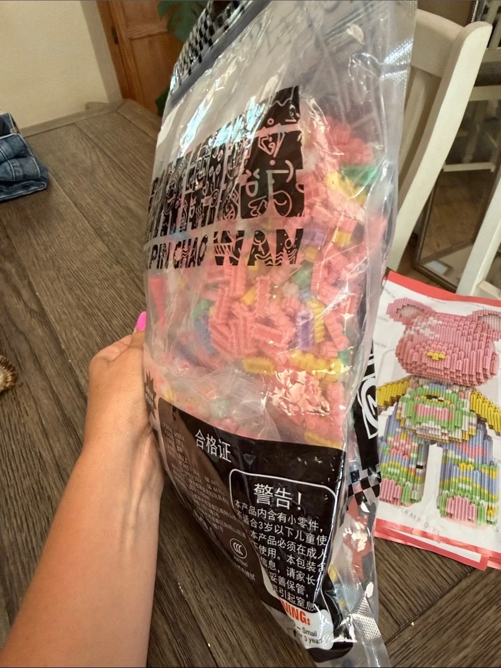 N/A colorful pink