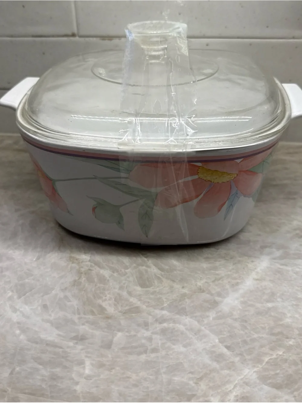 Corningware peony liter