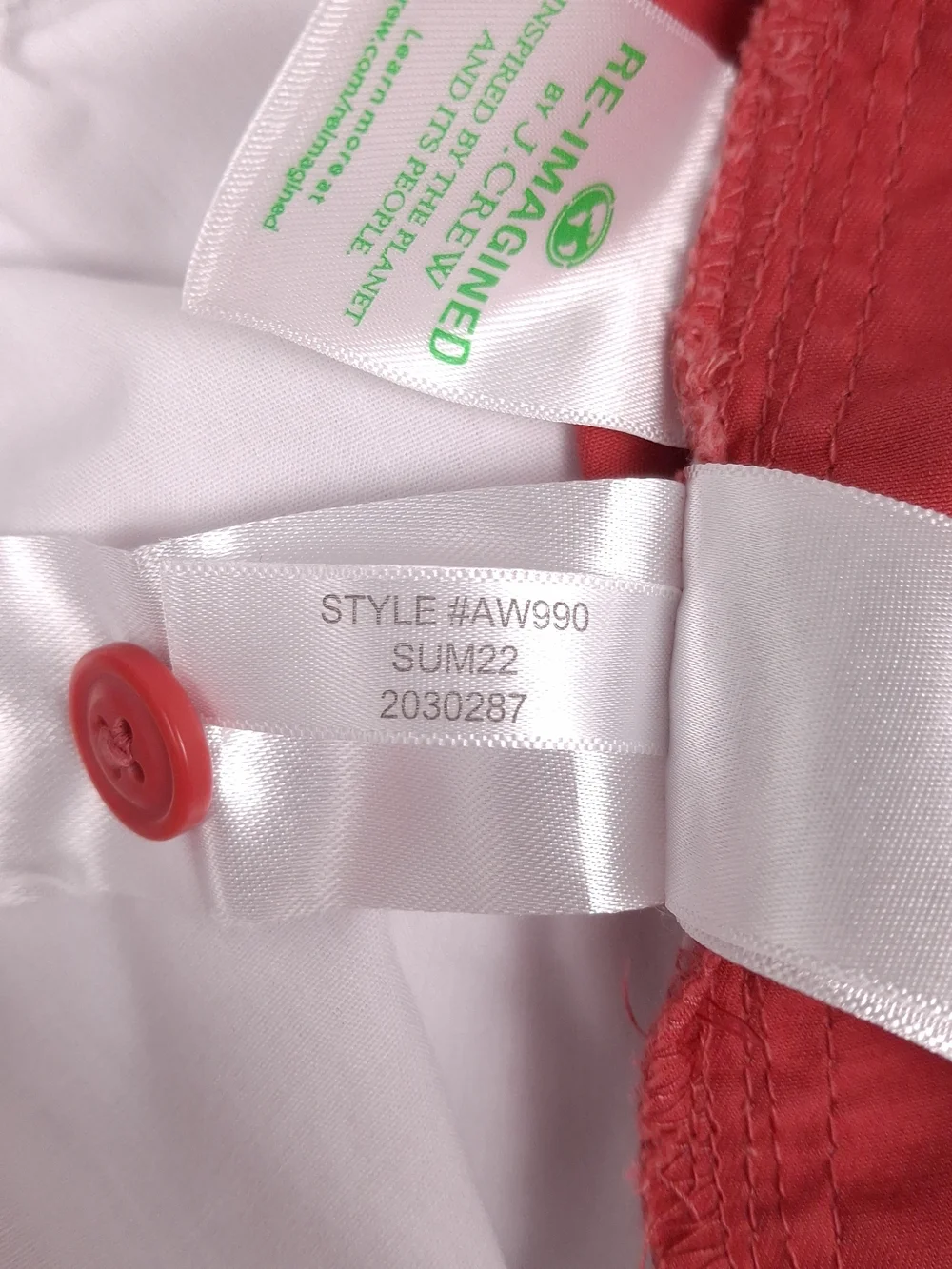 J. Crew crew twill