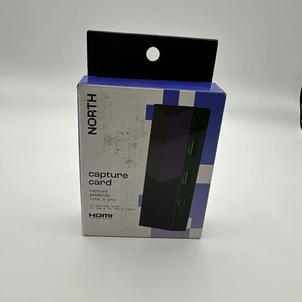 North Video Gameplay 1080p 60Hz Capture Card- Brand‎ New Sealed