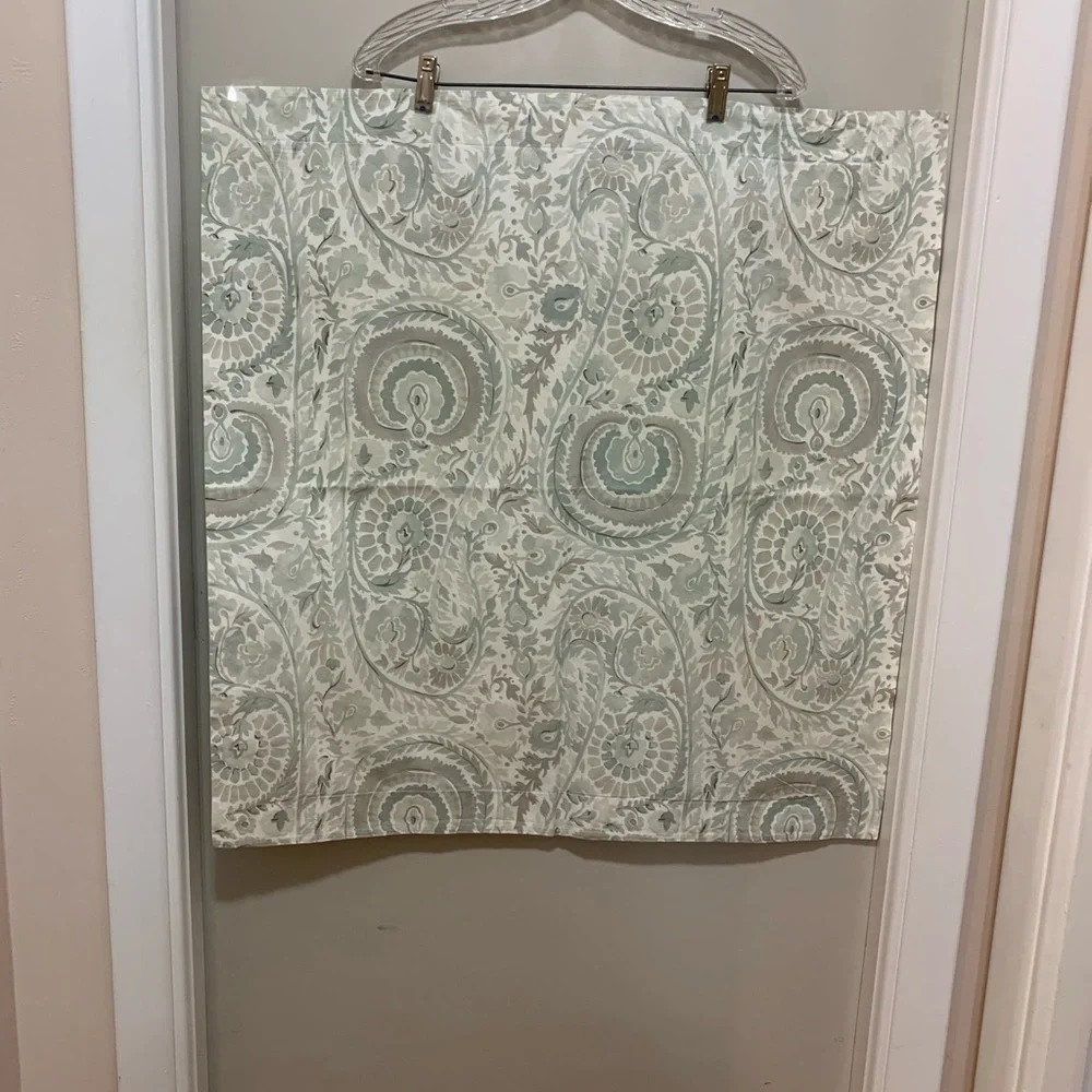 Pottery Barn Paisley euro sham