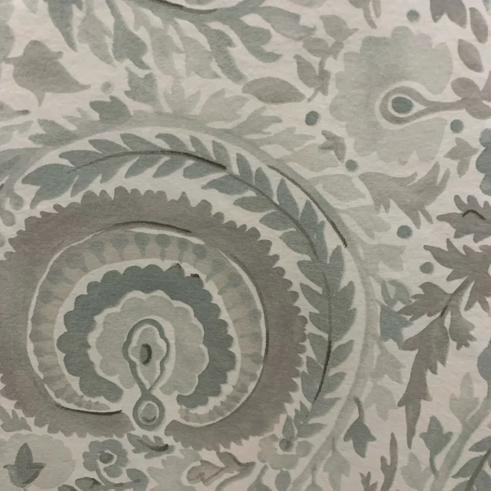 Pottery Barn paisley print