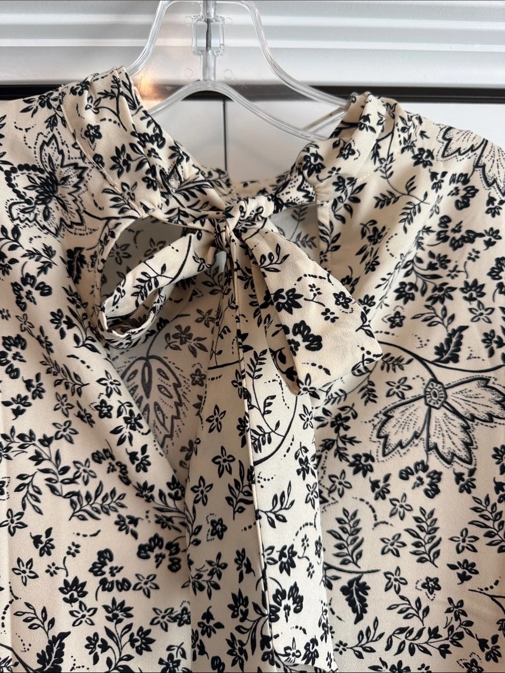 LOFT floral blouse