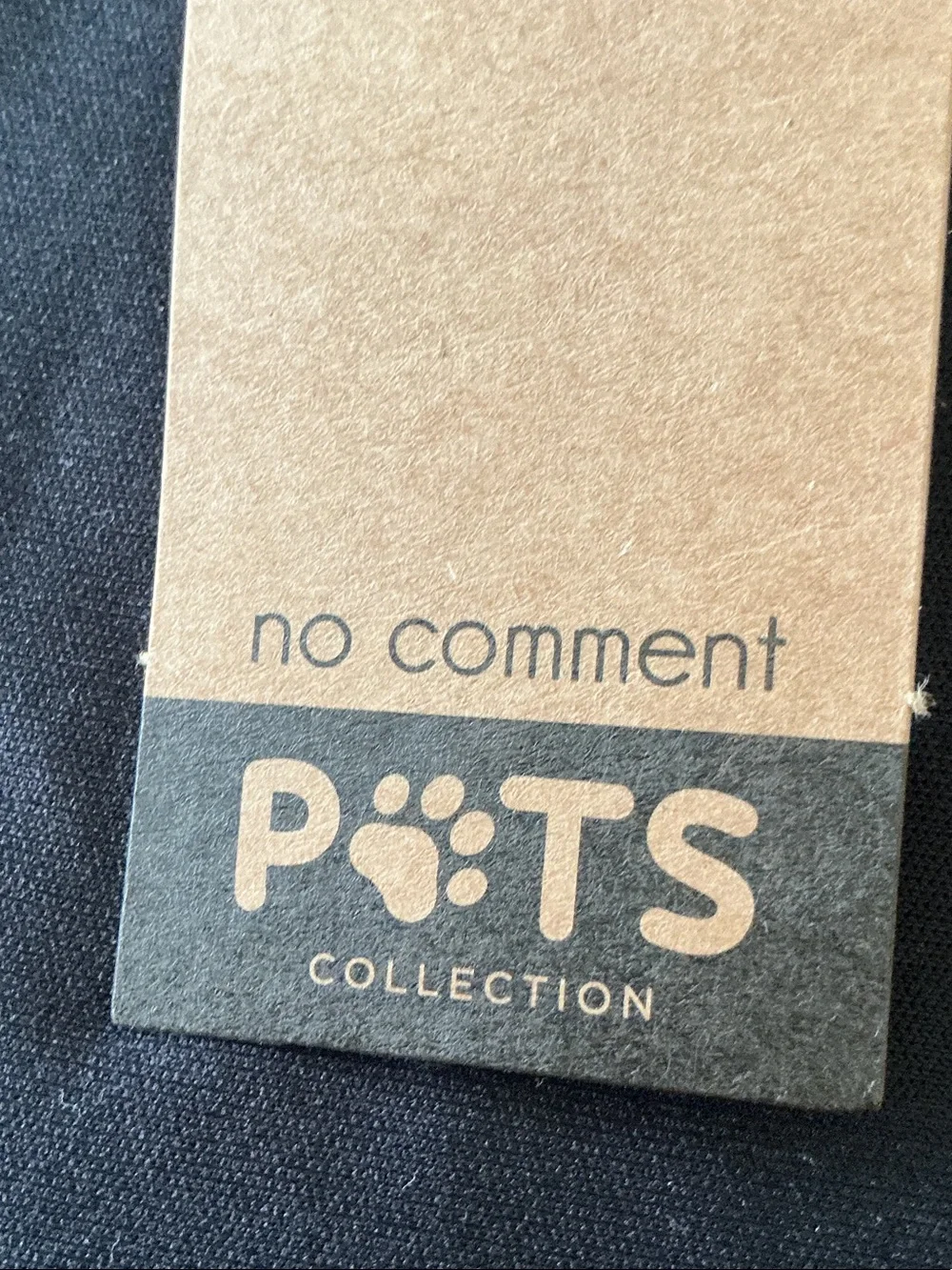 No Comment Pets Collection cute blue