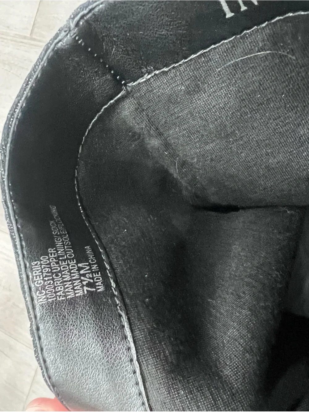 INC International Concepts toe comfortable over