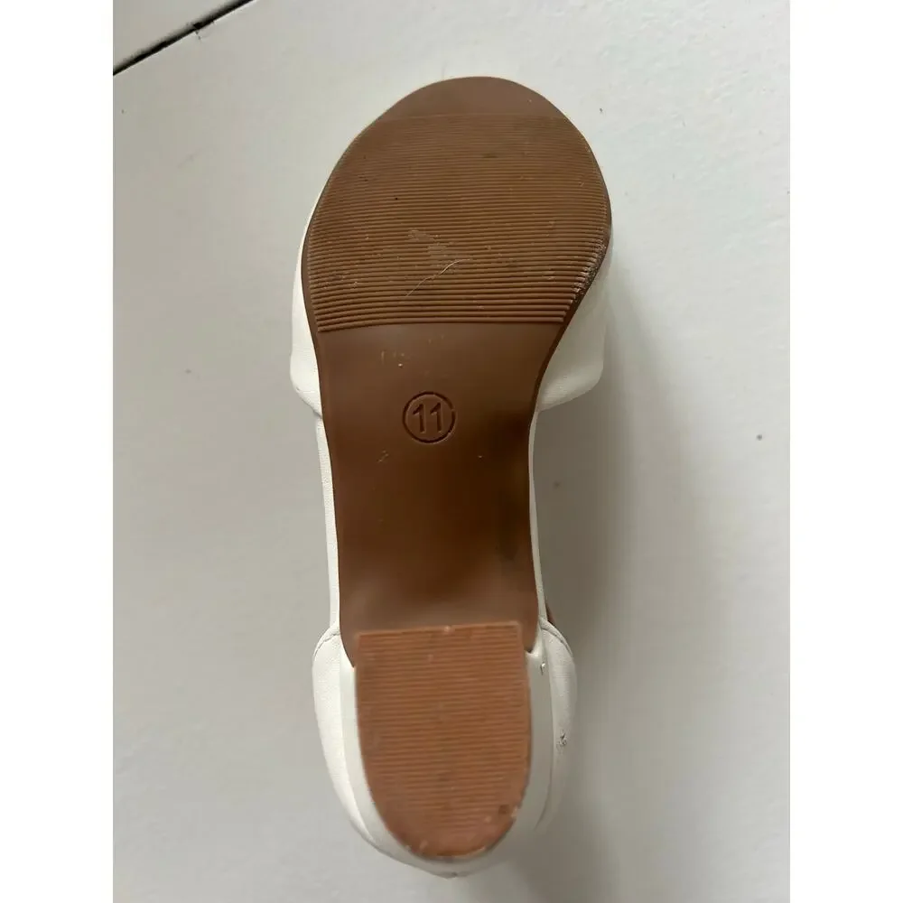 Laurmosa girls clothes, toed white dress shoe size 11