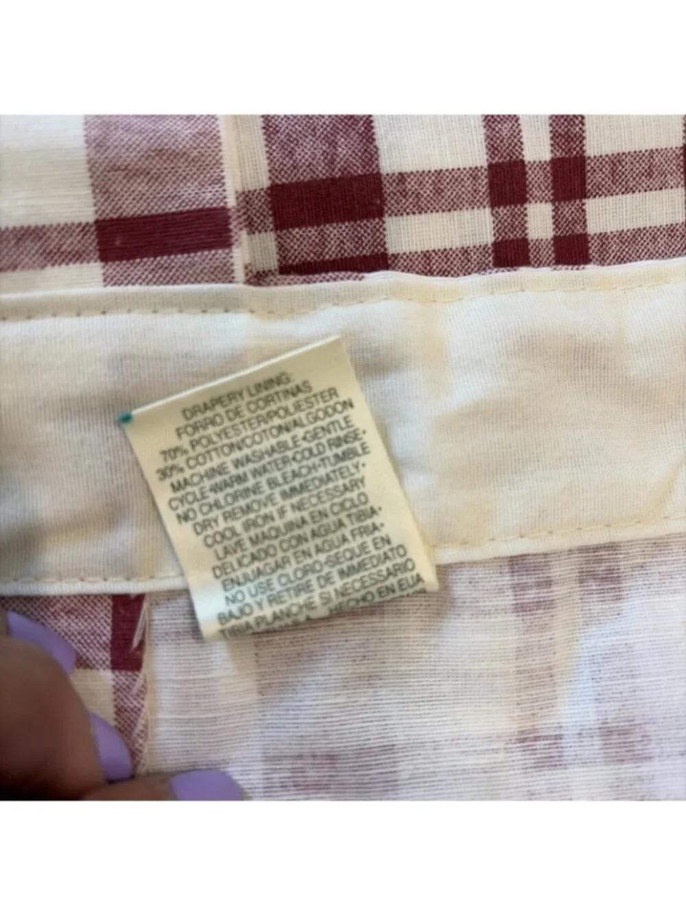 Croscill vtg tab