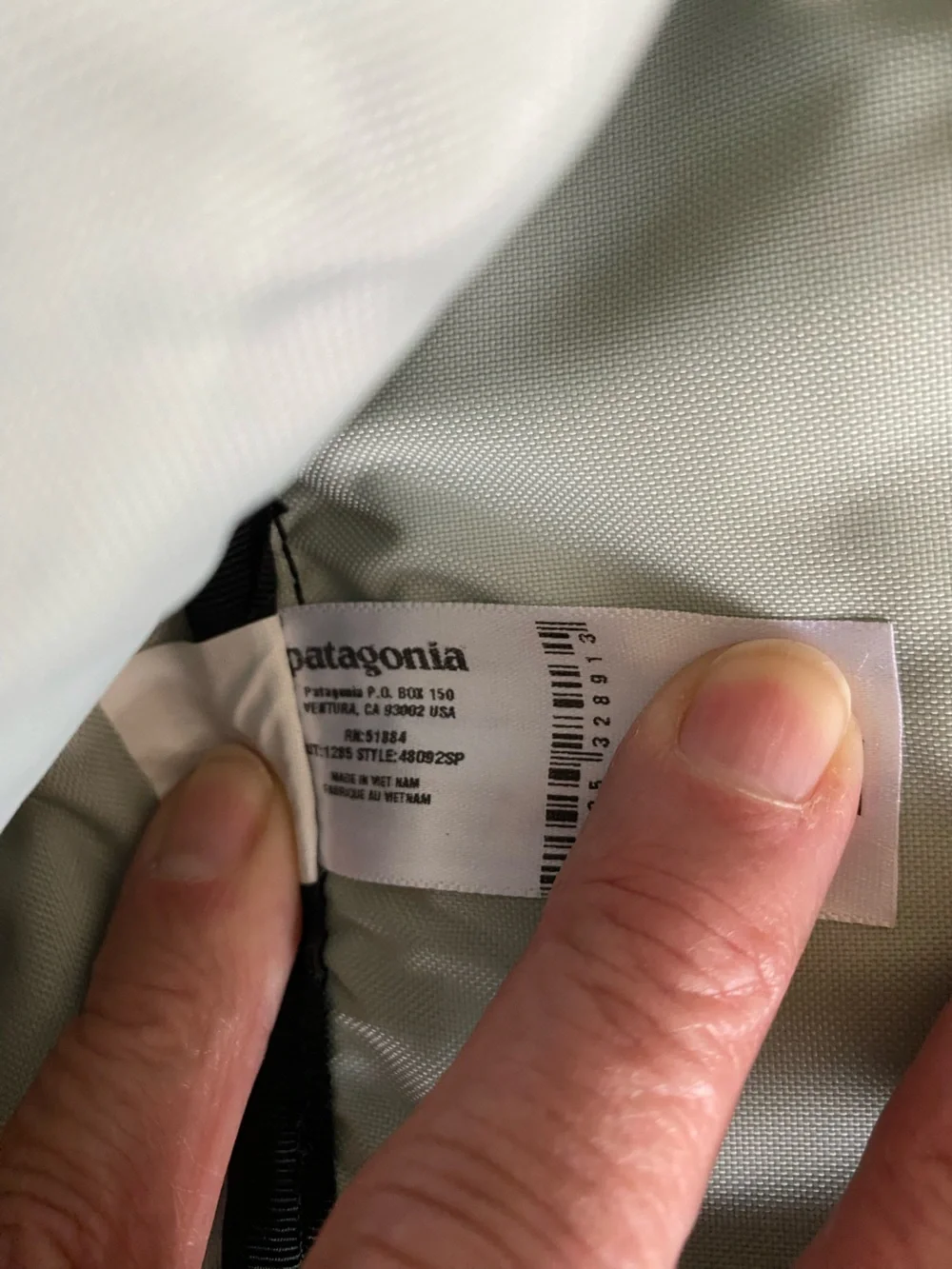 Patagonia slim briefcase