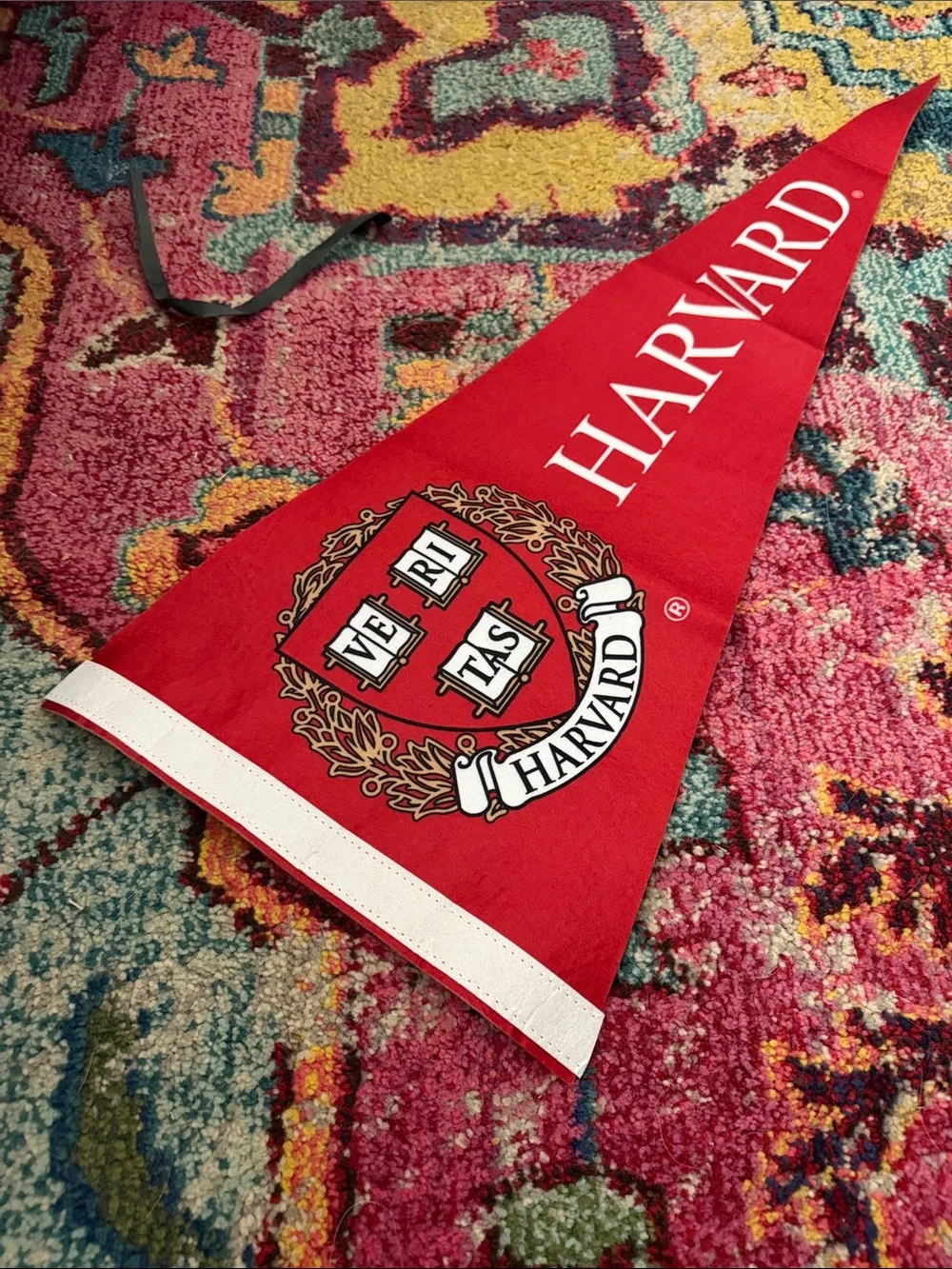 Harvard Crimson Pennant - University Decor Flag