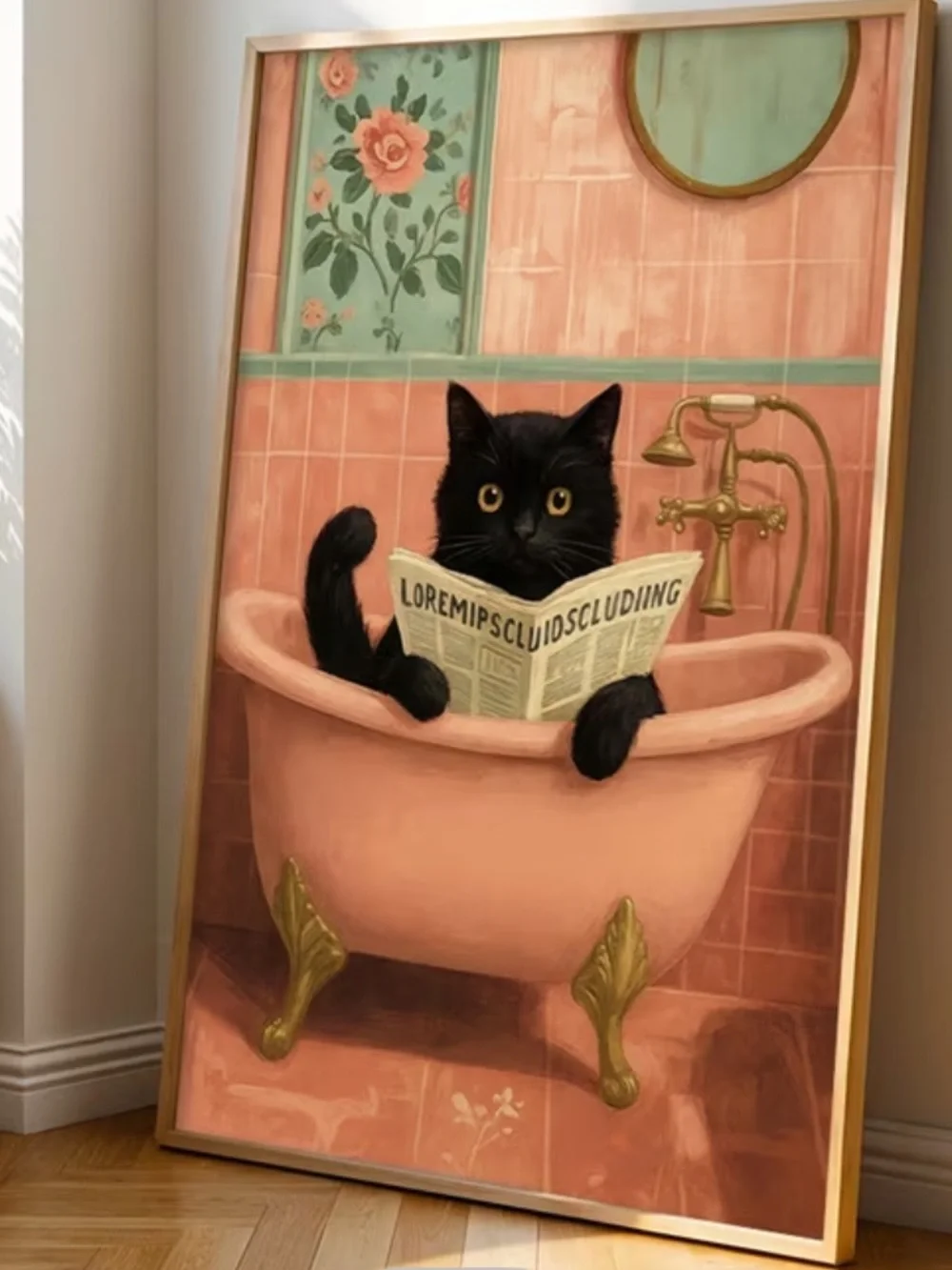 N/A charming print