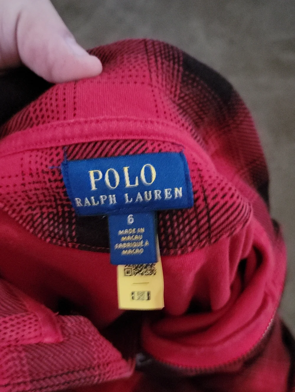 Ralph Lauren classic red