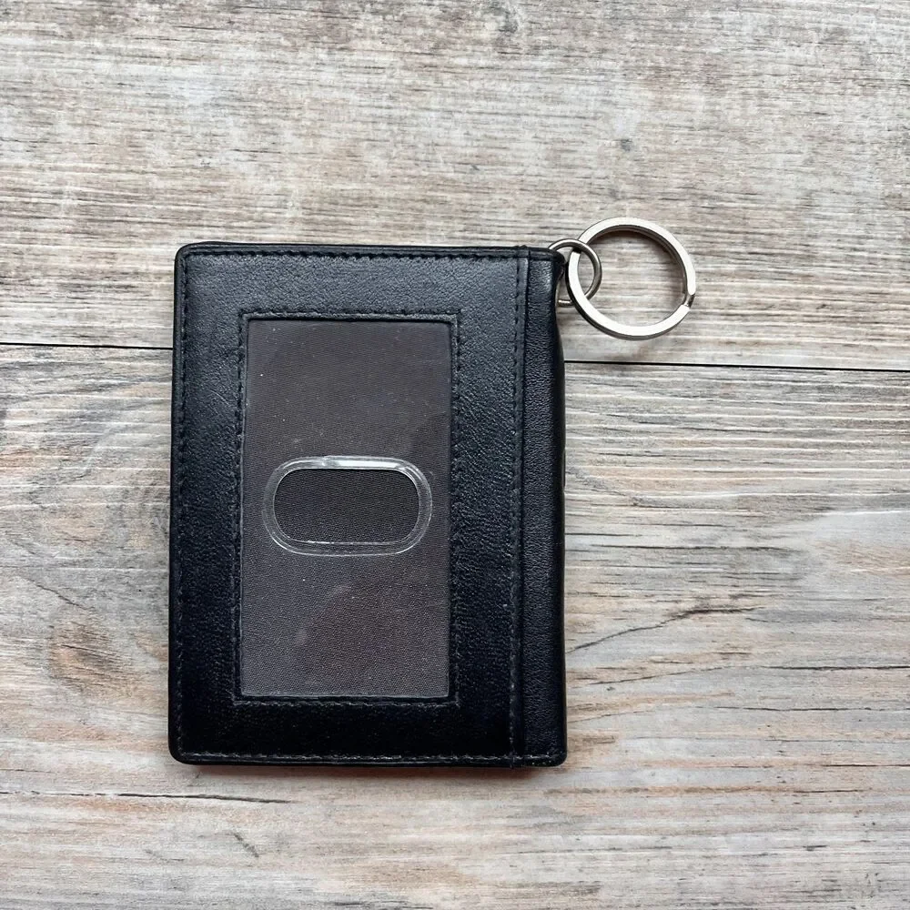 Source Unknown black leather