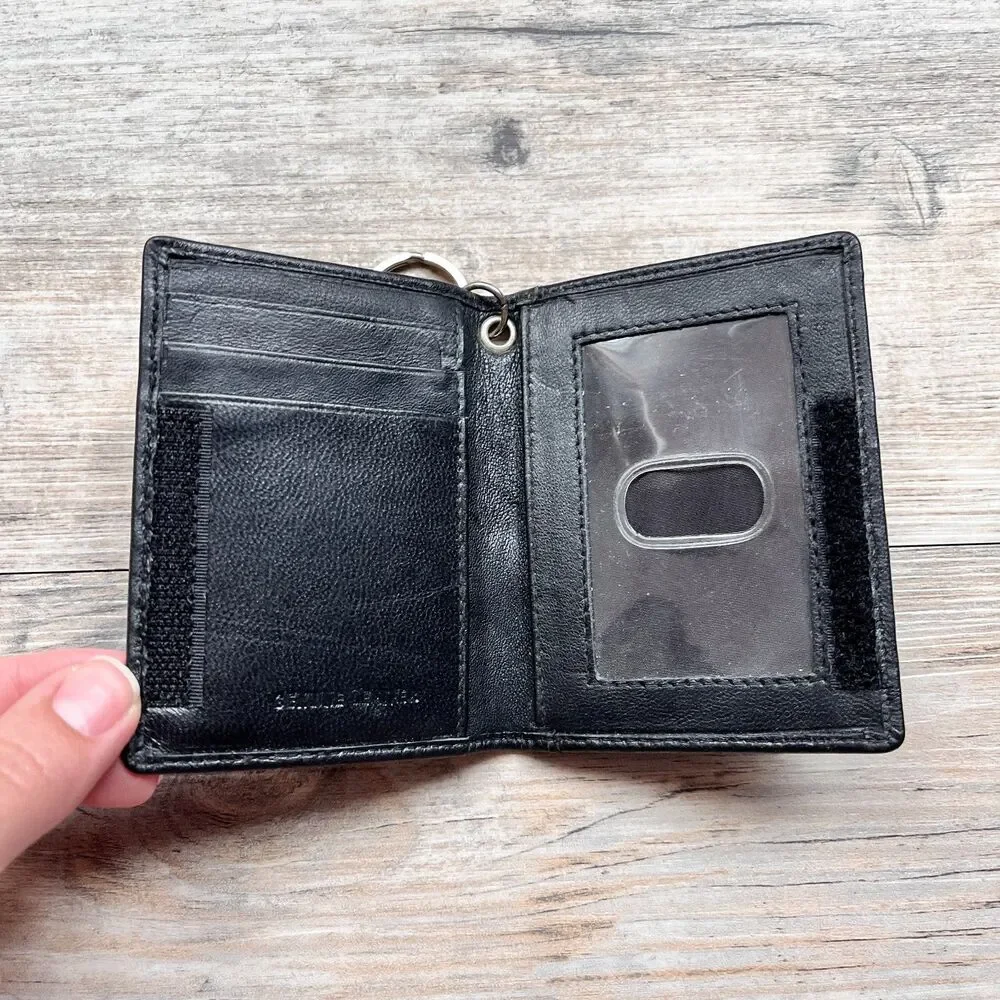 Source Unknown black leather