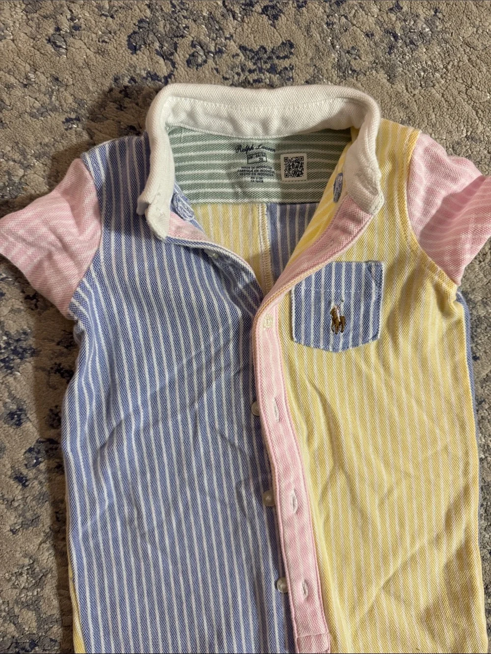 Ralph Lauren romper wear front