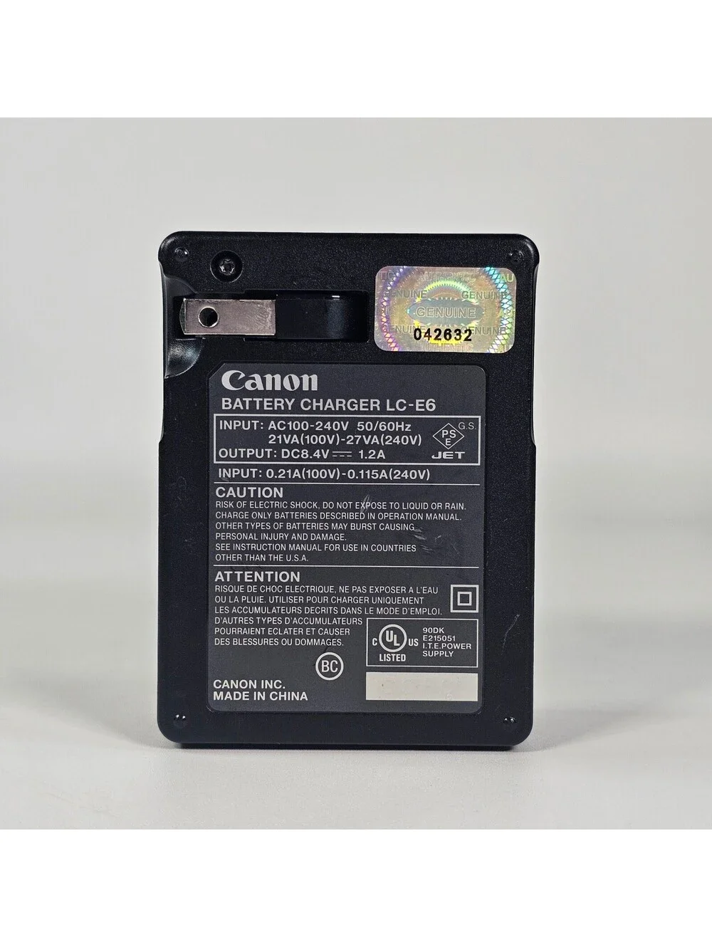 Canon tested works