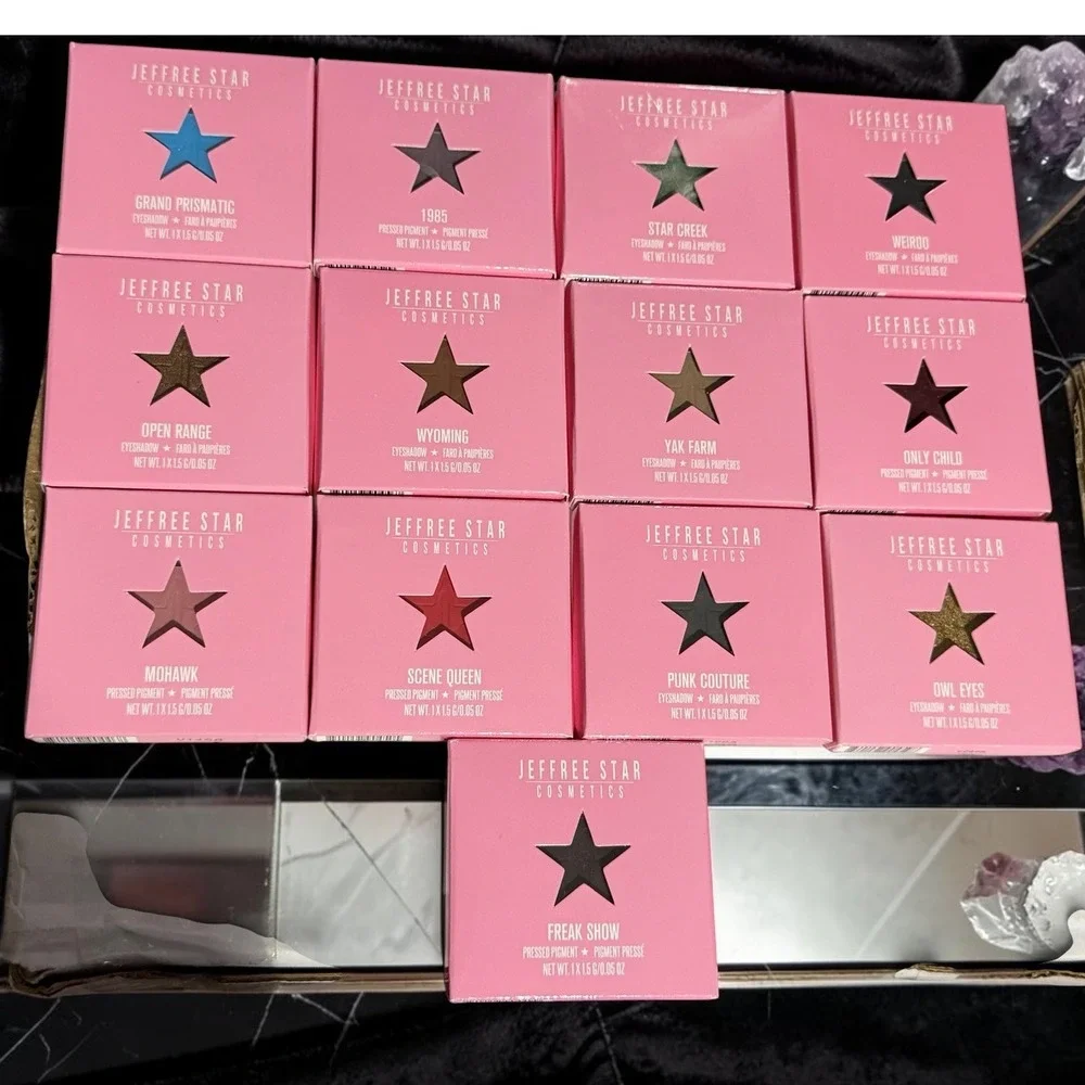 Jeffree Star Cosmetics - Single Eyeshadow Bundle 13 county - BRAND NEW!