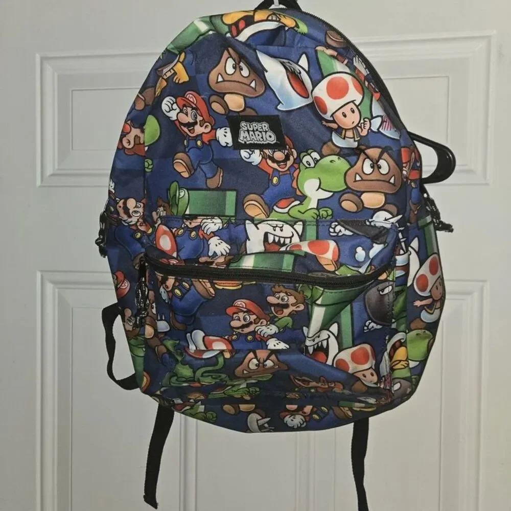 Back To School!!   Official Nintendo Super Mario Brothers Back Pack