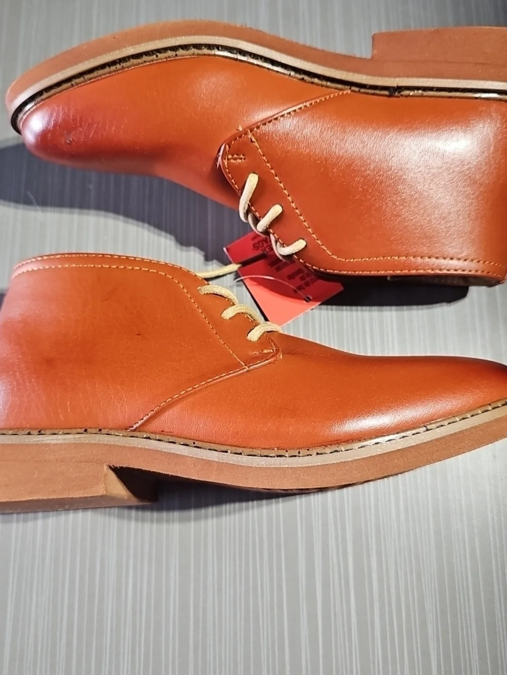 Deer Stags Boys Ballard Luggage‎ HTEC Chukka Dress Boots Boys 1M NEW In Box