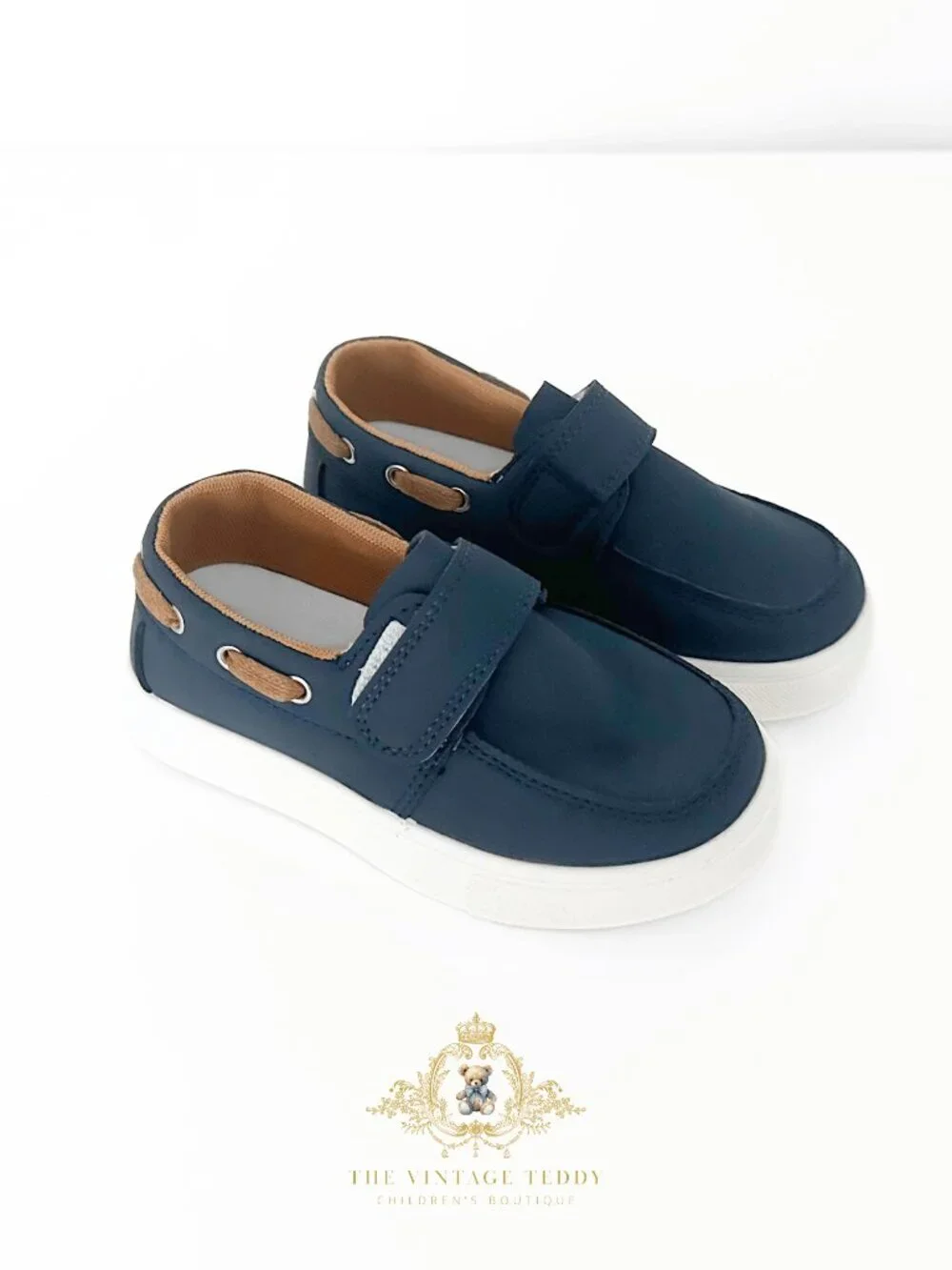 NWT Handsome Boys Classic Loafers Children's Shoes Kids & Toddlers Navy Blue 7