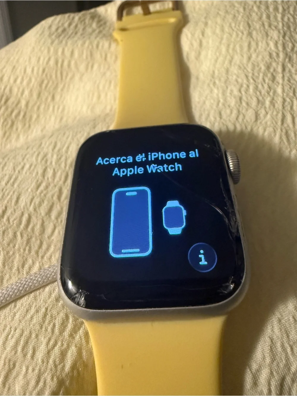Apple smartwatch silver