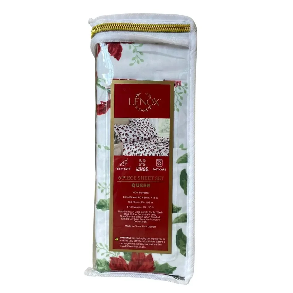 Lenox poinsettia christmas