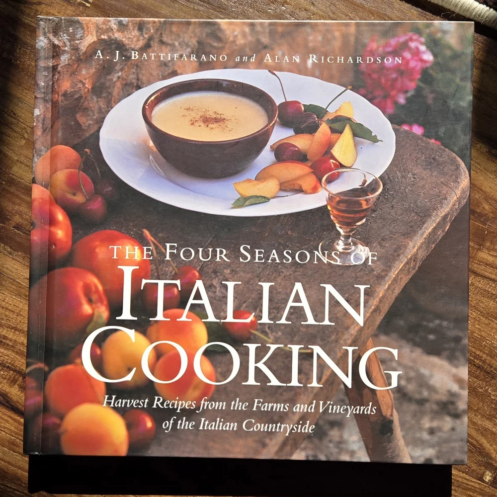 The Four Seasons of Italian Cooking 1st Edition 1st Print LOADED with Recipes