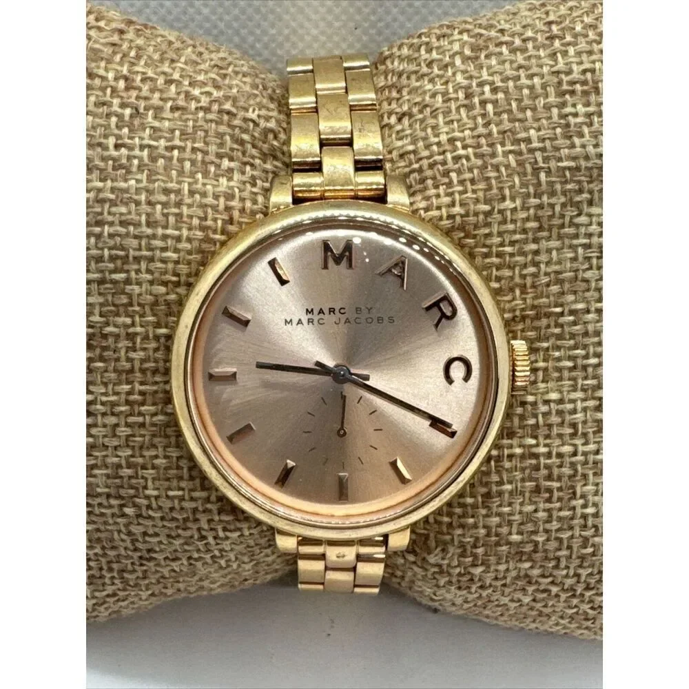 Marc Jacobs Sally MBM3364 Womens Stainless Steel Analog Dial Quartz Watch JNA728