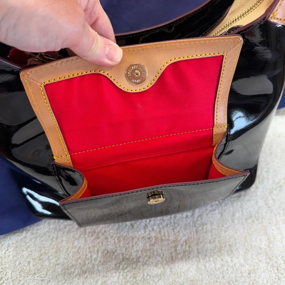 Dooney & Bourke polished patent