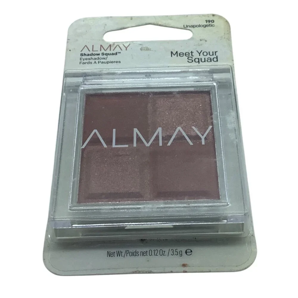 Almay Shadow Squad Eyeshadow‎ Palette 190 Unapologetic Matte Satin Metallic NEW