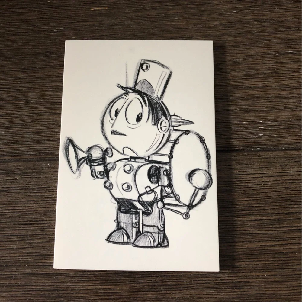 Disney toy postcards