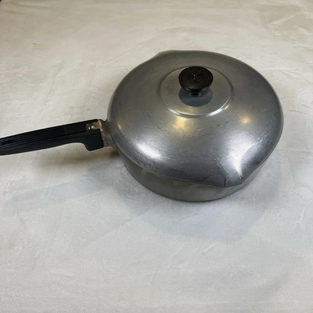 Vintage Wagner Ware Sidney -O- Magnalite 4569-P Deep Fryer Skillet Lid 10.5