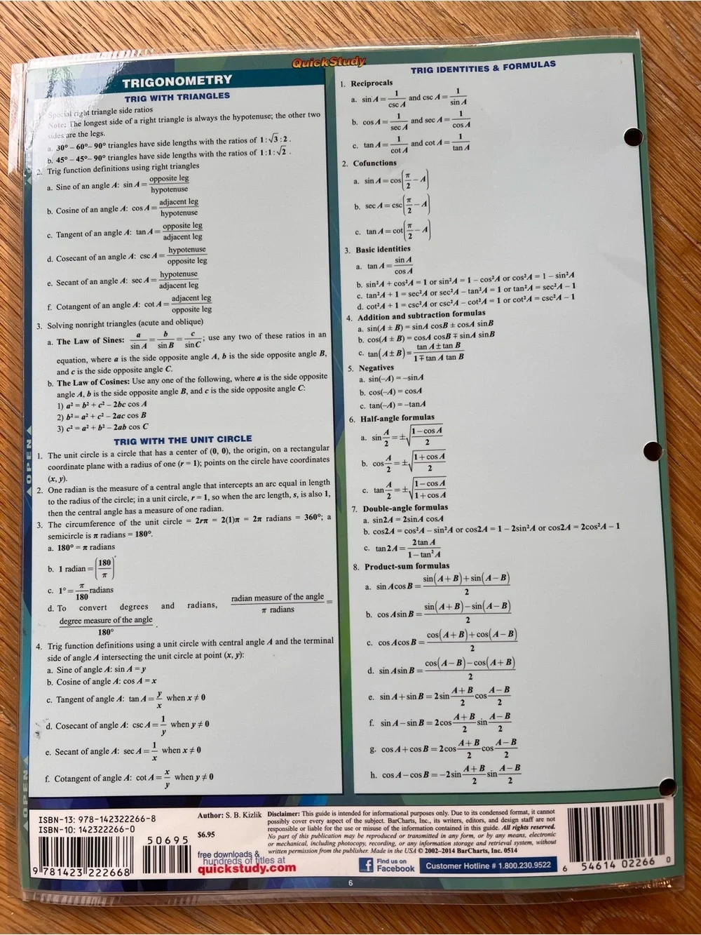 Quick Study back school
