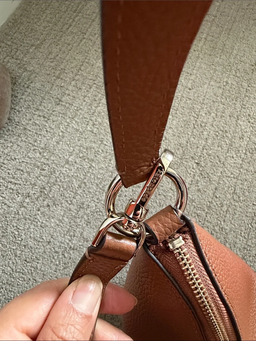 kate spade classic pebbled