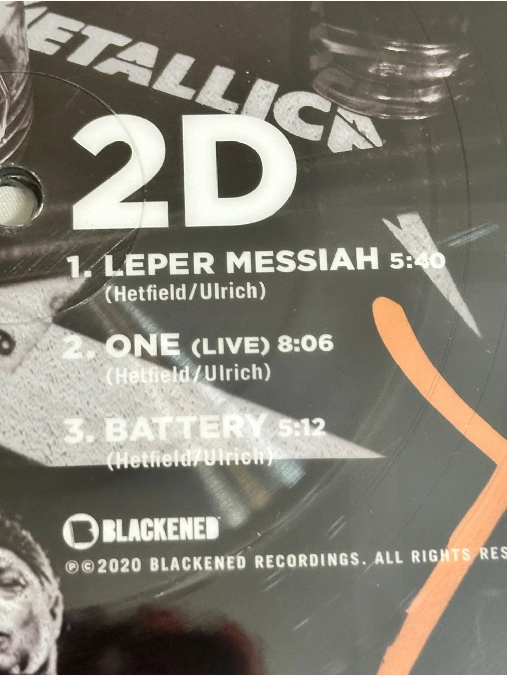 Metallica pictured item