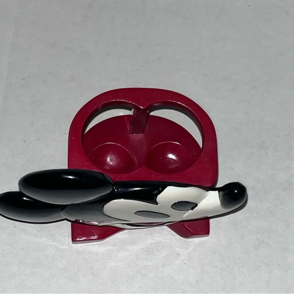 Disney Red and Black Mickey Mouse Toothbrush‎ Holder