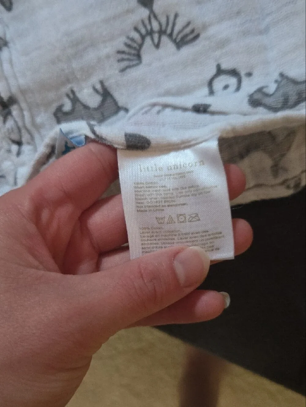 Little Unicorn soft muslin