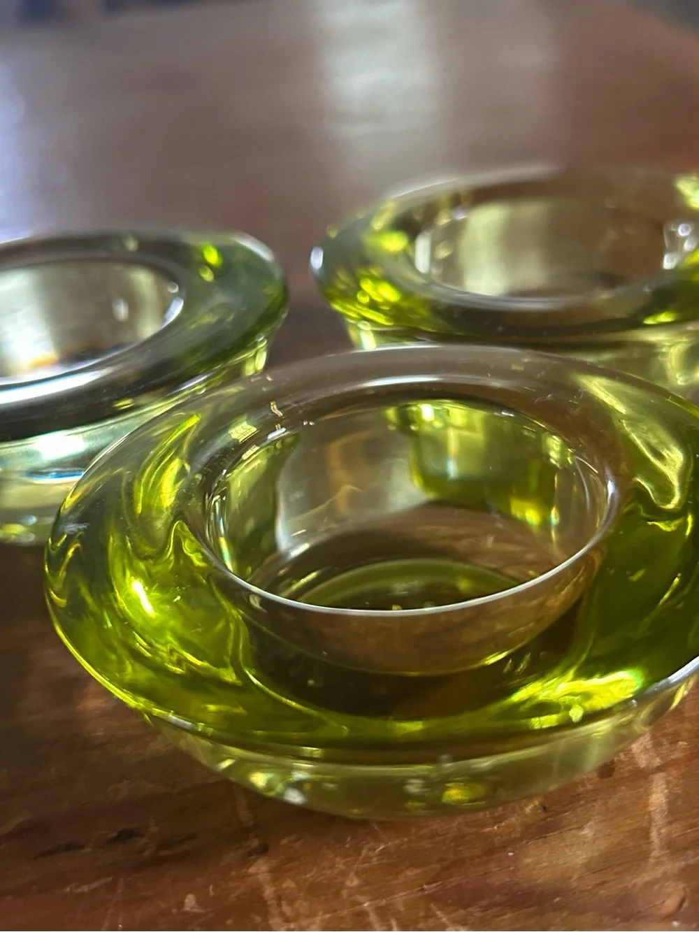Crate&Barrel three green light