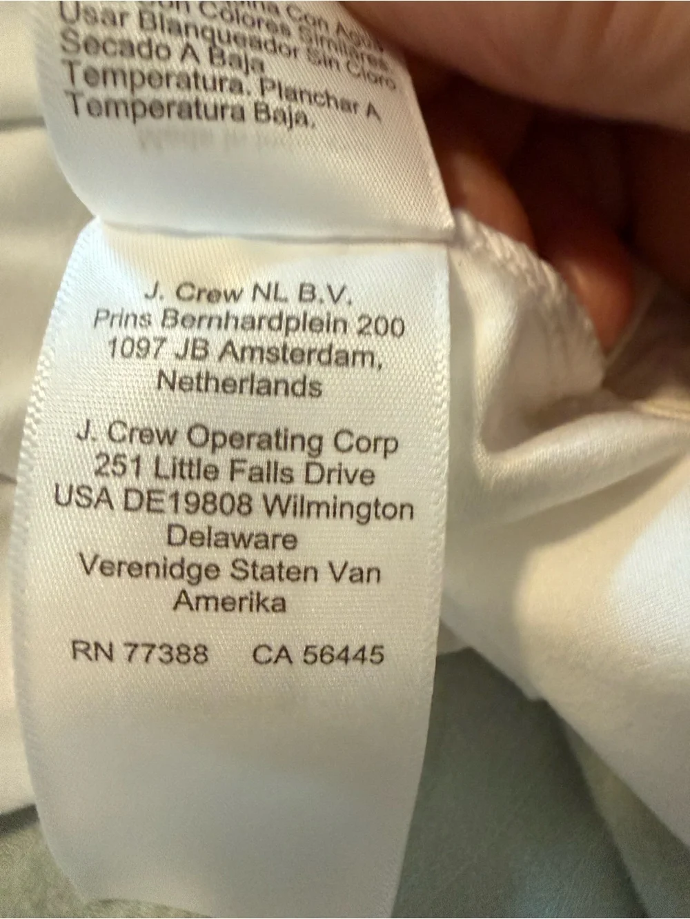 J. Crew lightweight performance