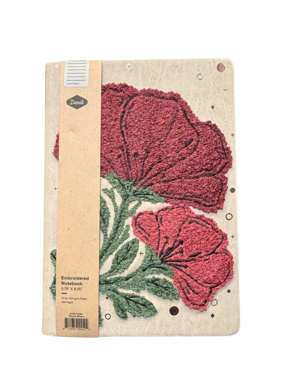Denik embroidered floral