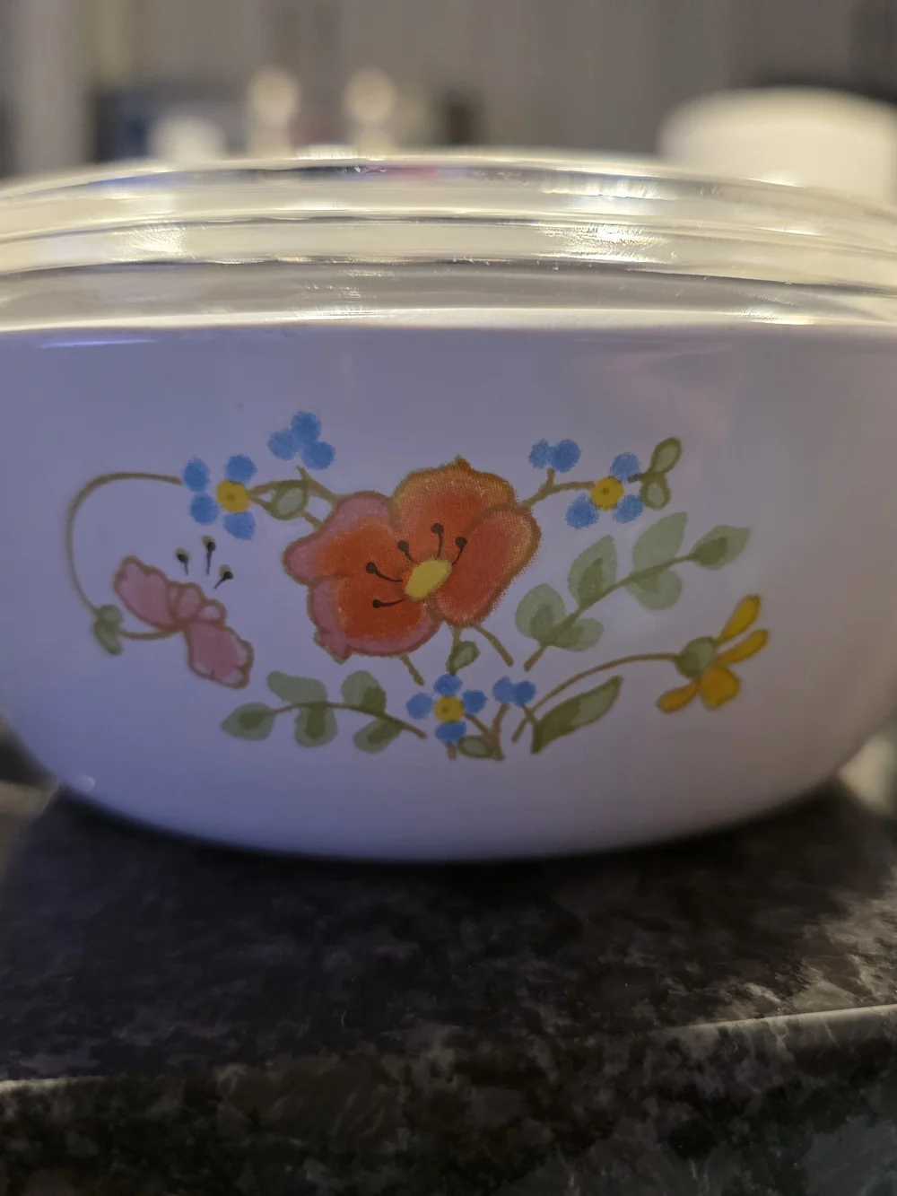Pyrex inch production