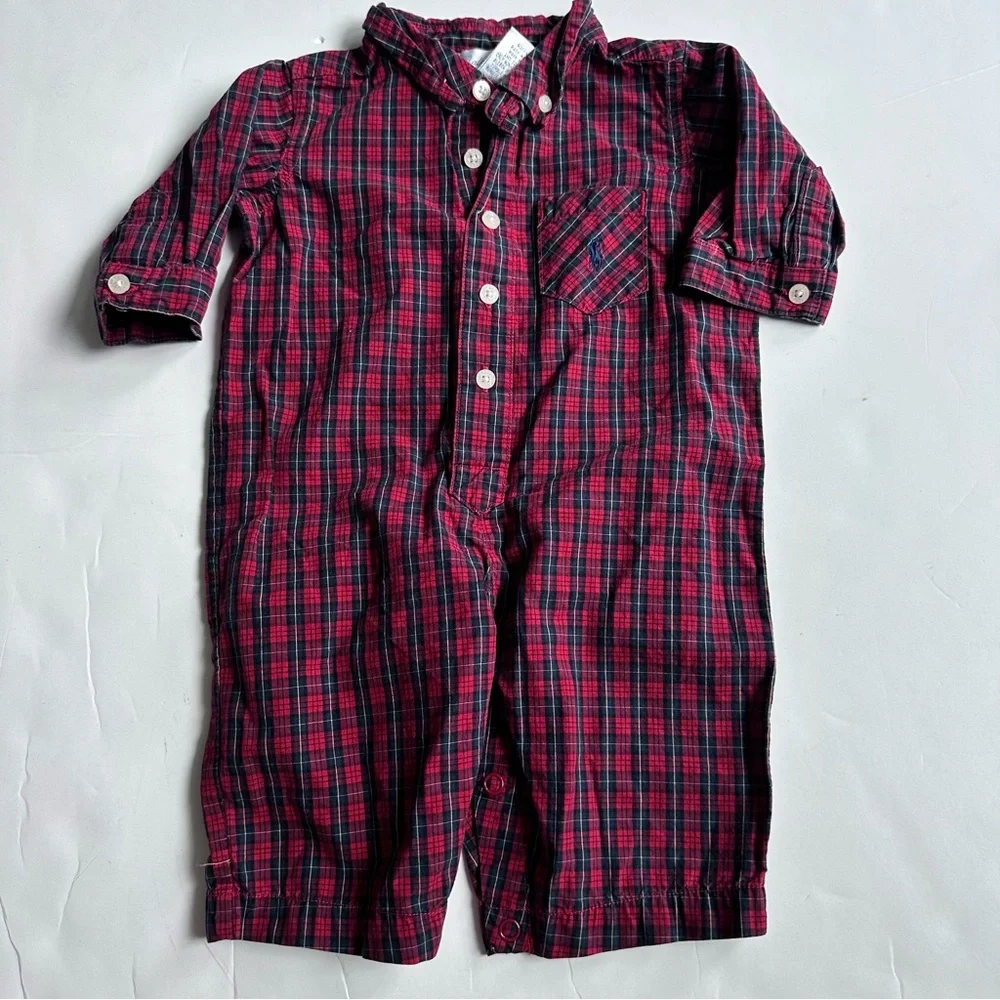 Ralph Lauren Romper Coverall Jumpsuit