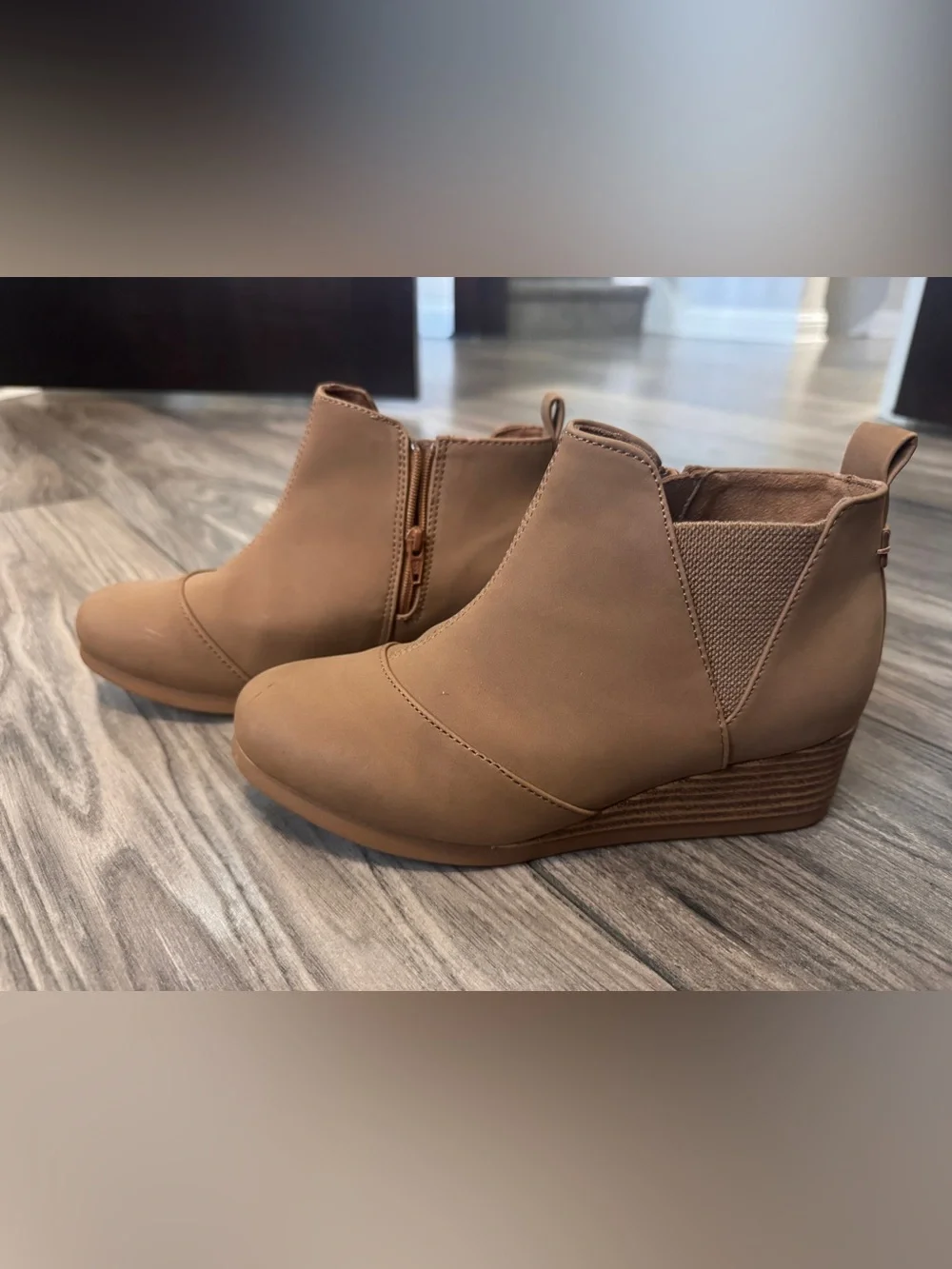 TOMS Girls Ankle Booties