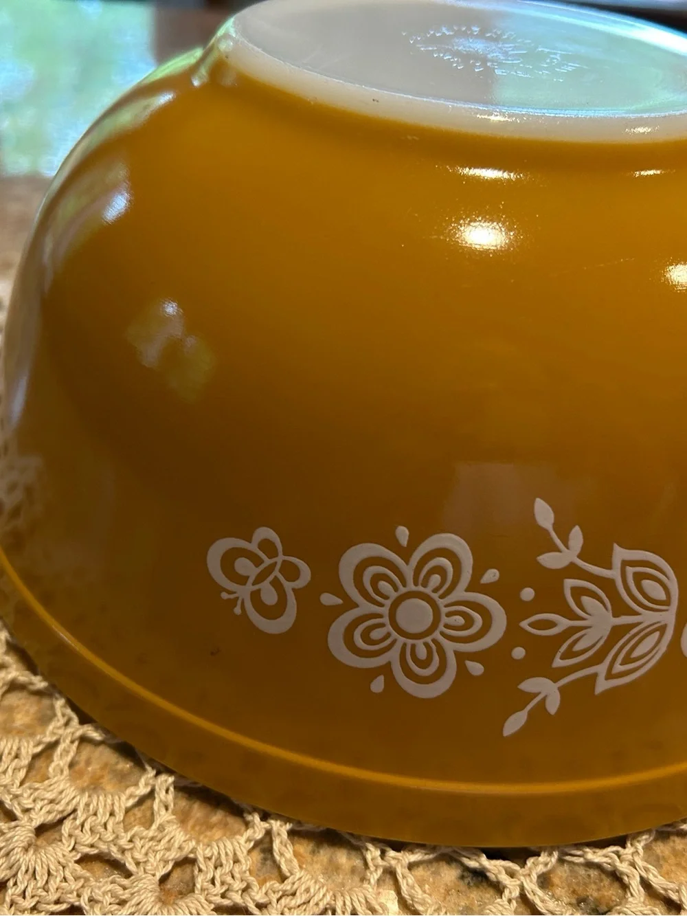 Pyrex #403 butterfly