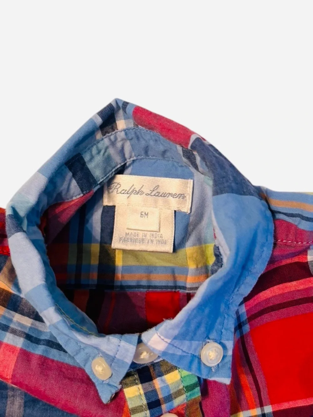Ralph Lauren months tones red