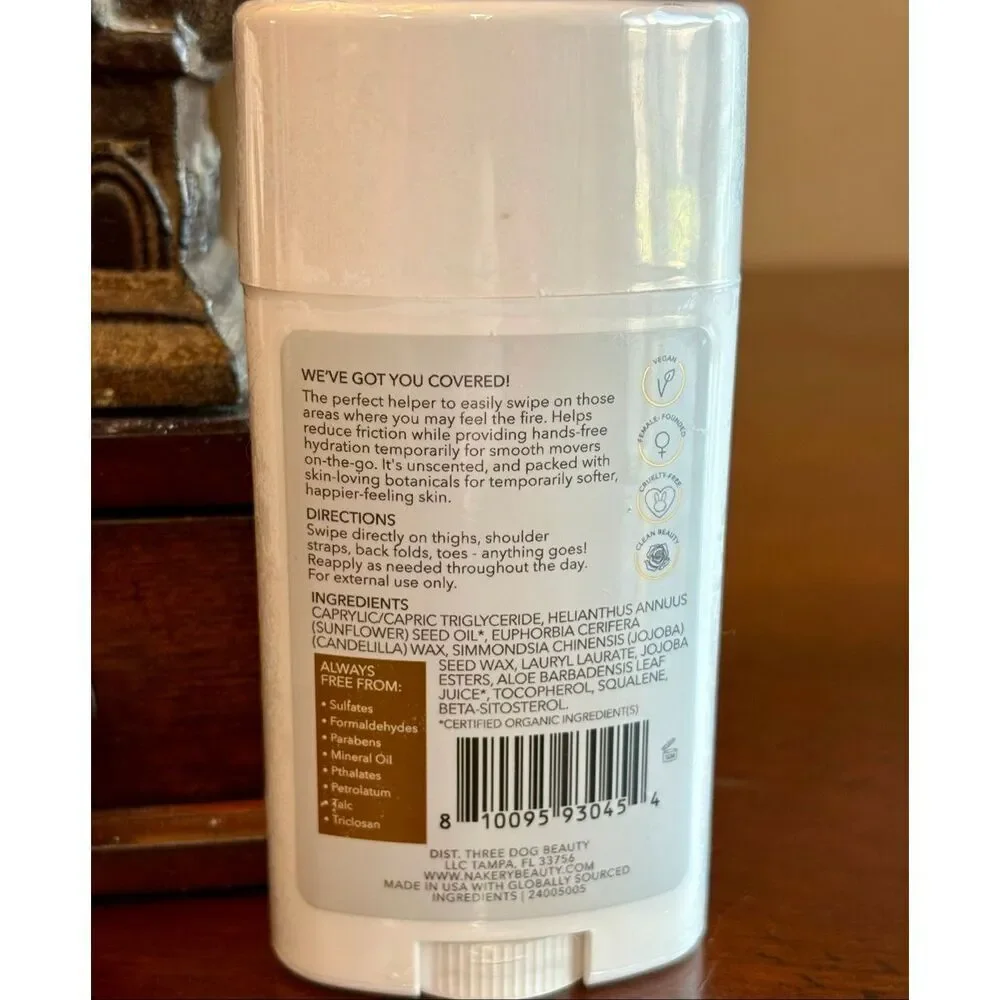 NAKERY BEAUTY - NWT Glide & Go Magic Friction Stick, 2.2 oz. Sealed