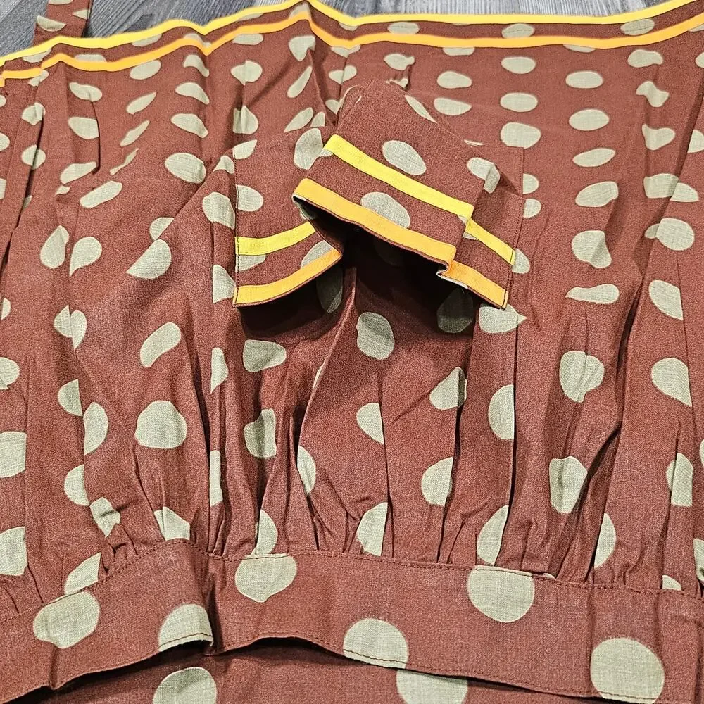 Unbranded brown polkadot