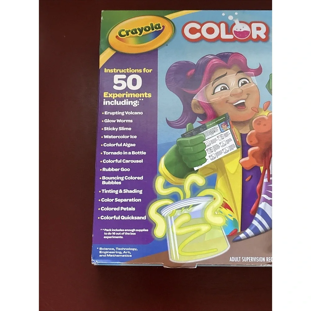 Crayola color chemistry