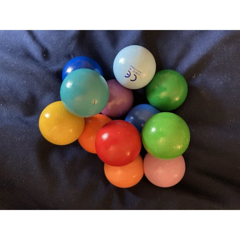 Baby Fidget Molecule | Multicolor | Wood Material