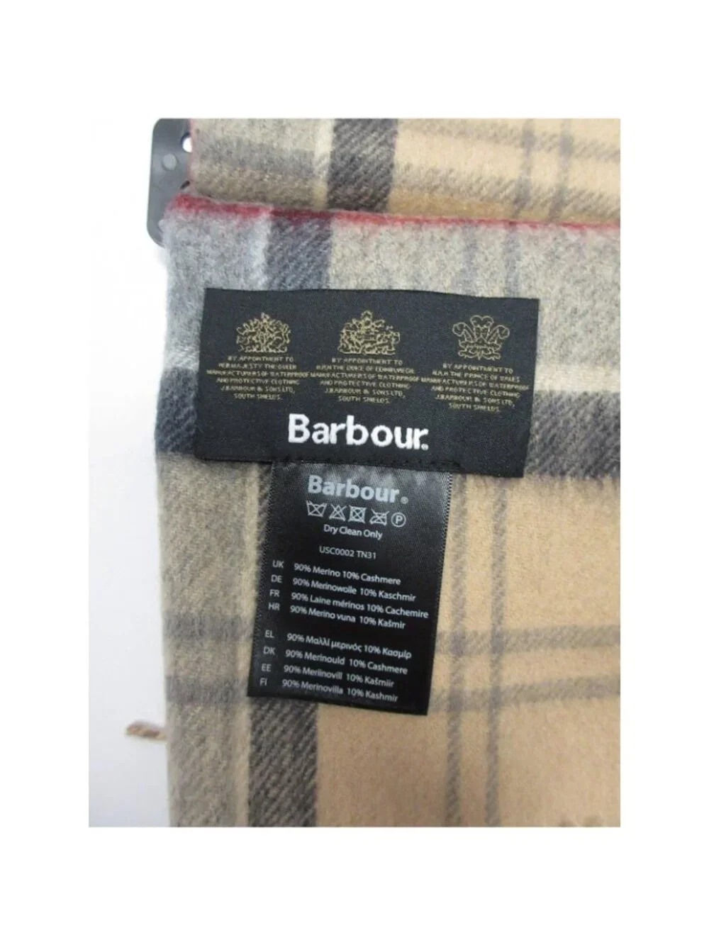 Barbour brand size